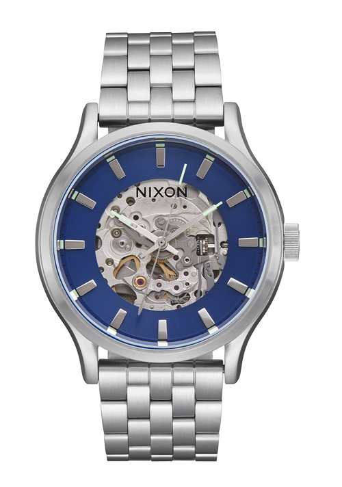 Spectra Watch | Navy Sunray / Silver | Automatic – Nixon HK