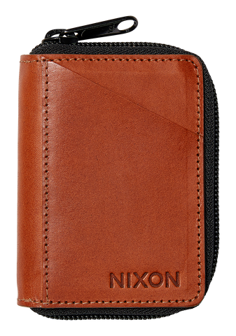 Orbit Zip Card Leather Wallet